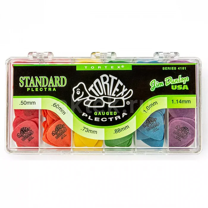 Dunlop 4181 Tortex Standard Dsiplay набор медиаторов, 36 шт