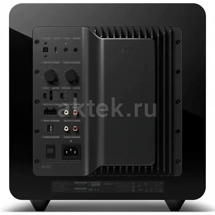 KEF KC92 Black Gloss сабвуфер, 1000 Вт, 9" 4