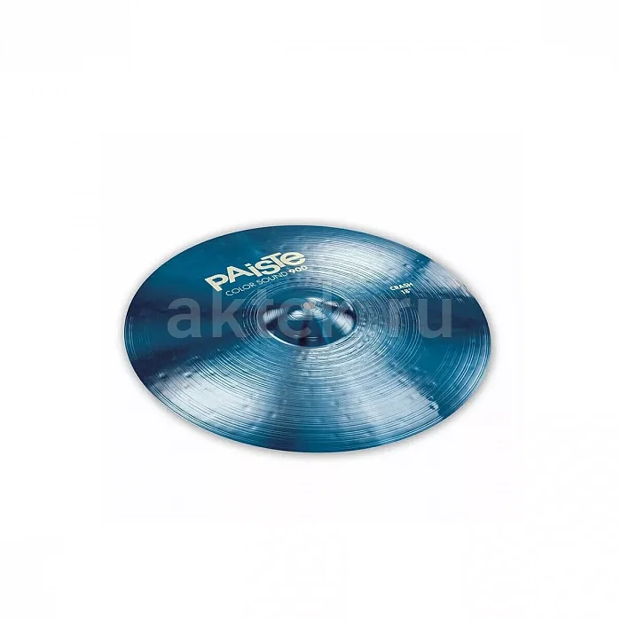 Paiste 18" 900 Color Sound крэш-тарелка, синяя, CuSn8 2