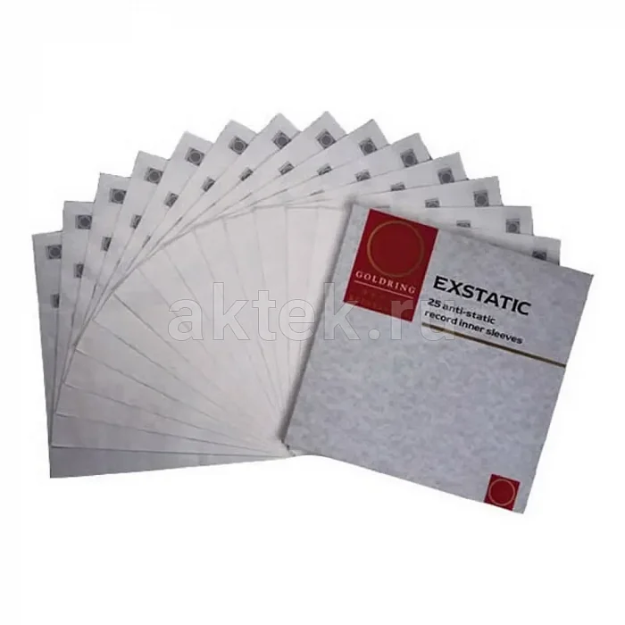 Пакеты для хранения винила Goldring EXSTATIC RECORD SLVE 2