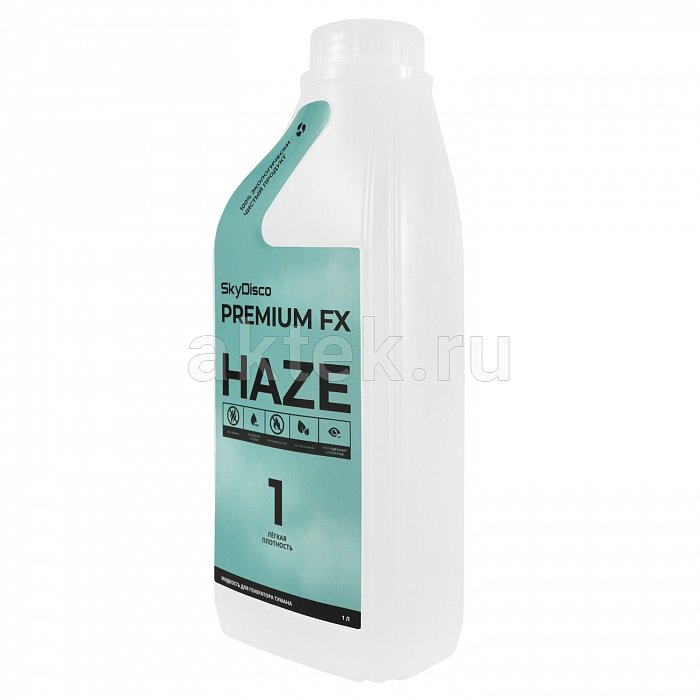 Жидкость для генераторов тумана SkyDisco Premium FX Haze 1 легкая плотность, 1л