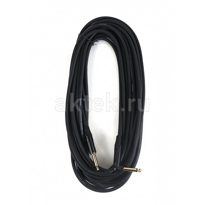 AuraSonics J63J63R-10 гитарный кабель Jack TS 6,3 мм - угловой Jack TS 2