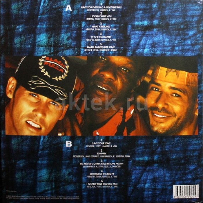 Виниловая пластинка BAD BOYS BLUE - TOTALLY 180 GRAM BLUE VINYL 12" 2