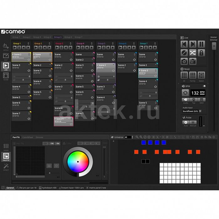 Cameo DVC PRO USB-C–DMX-интерфейс 1024 каналов с автономной памятью 2