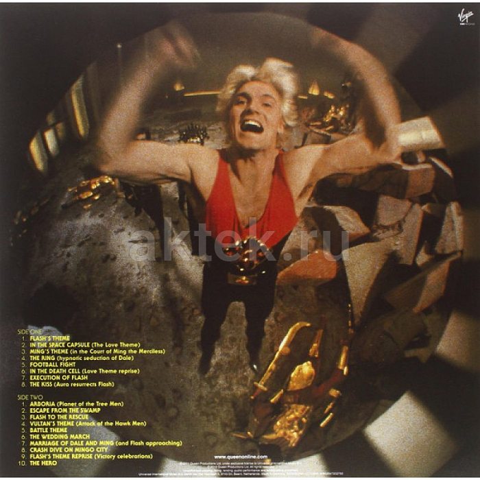 Виниловая пластинка QUEEN - FLASH GORDON BLACK VINYL 12" 2