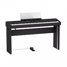 Roland FP-90X-BK цифровое пианино, черный, 88 клавиш, 256 голосов, Bluetooth 3