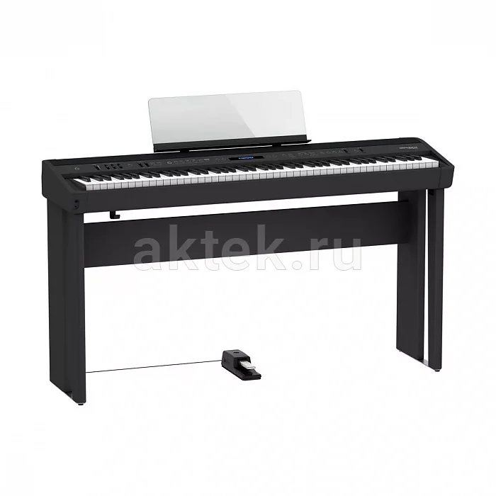 Roland FP-90X-BK цифровое пианино, черный, 88 клавиш, 256 голосов, Bluetooth 3