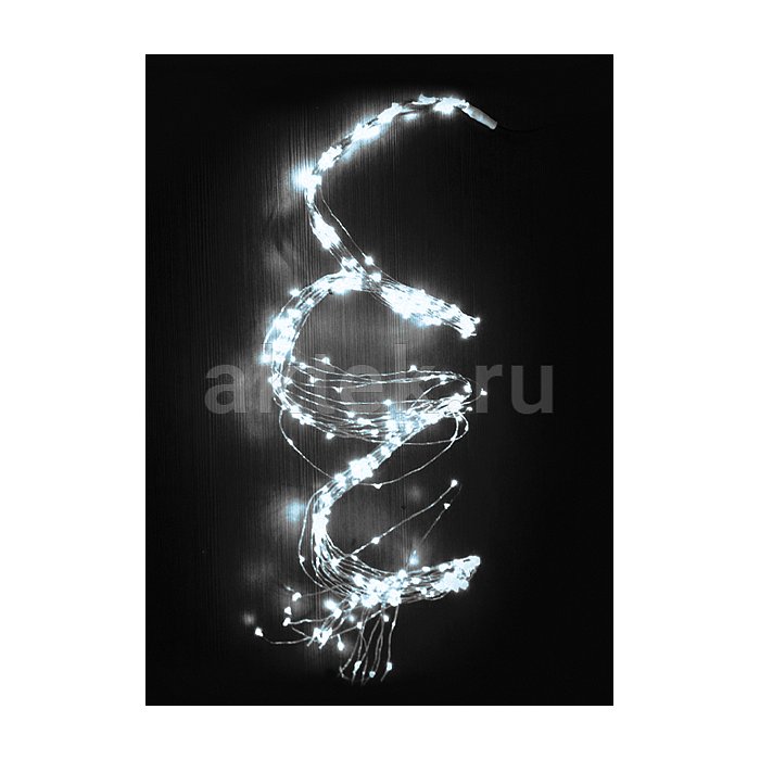 Светодиодная гирлянда роса Global LED Cold white 3V 2