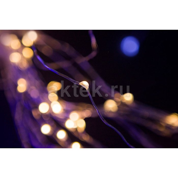 Светодиодная гирлянда роса Global LED Warm white 3V 2