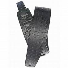 Ремень для гитары кожаный D’Addario 25ALI-01 LEATHER STRAP ALIGATOR