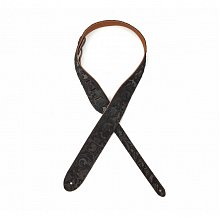 Ремень для гитары D’Addario 2` Suede Embossed - Black