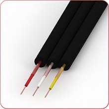Кабель аудио видео Plastic Gold 3xRCA "папа" - 3xRCA "папа" 1.5 м D4 мм 3