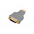Переходник Plastic Gold HDMI "папа" - DVI-D "мама"