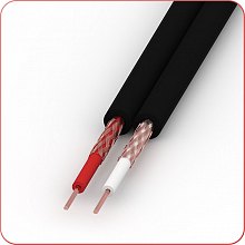 Кабель аудио Plastic Gold PRO 3.5 stereo Jack "папа" - 2xRCA "папа" 1 м 2