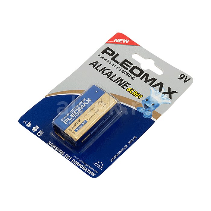 PLEOMAX samsung 6LR61 1 шт.