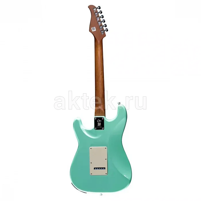 Mooer GTRS S801 электрогитара, зеленый, HSS, корпус из липы 2