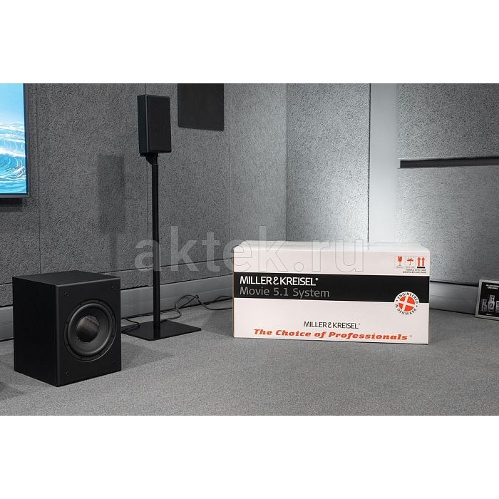 M&K Sound Movie 5.1 System Black-Vinyl/Black-Cloth комплект, активный сабвуфер-8дюймов 6