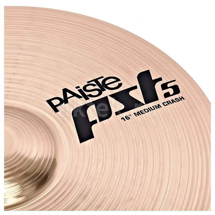 Paiste 16" PST5 Medium Crash крэш-тарелка 3
