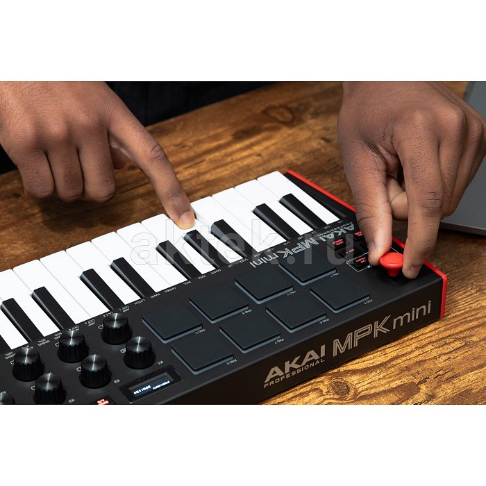 MIDI-клавиатура AKAI PRO MPK MINI MK3 USB 4