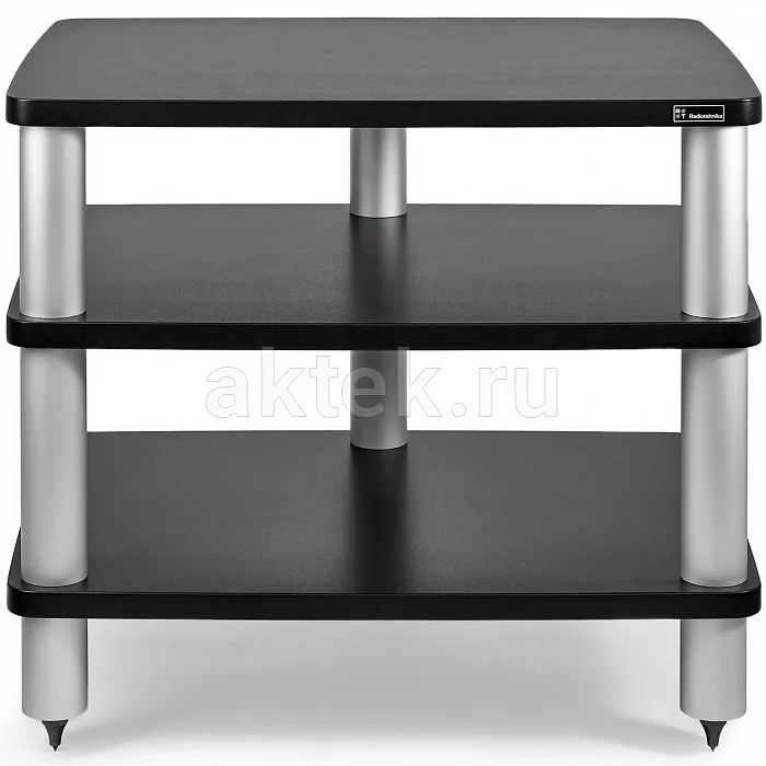 Hi-Fi-стойка Radiotehnika Gorizont Three (225+300) Black/Silver Tube