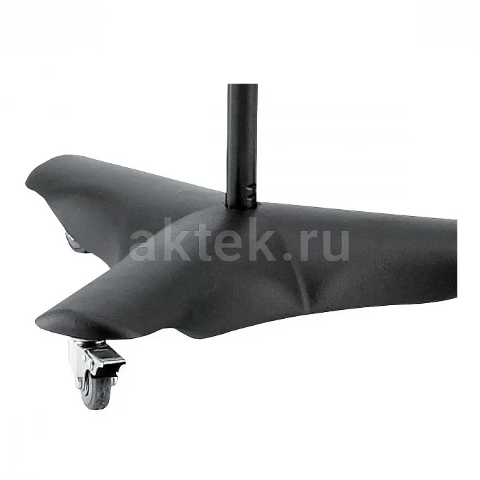 K&M 21430-500-55 оверхедная микрофонная стойка-журавль на колёсах, 1340–2210 мм 7