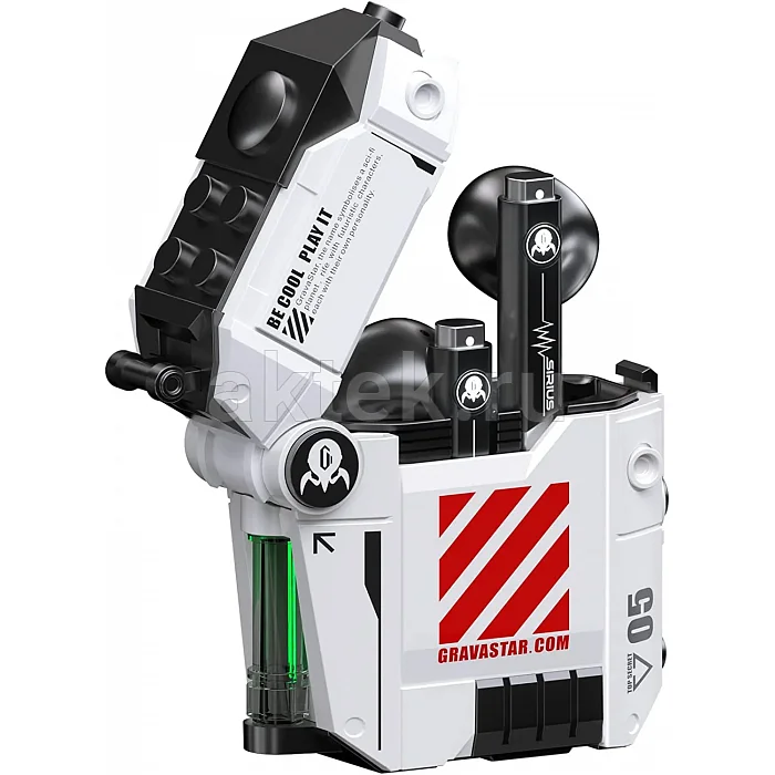 Беспроводные наушники Gravastar Sirius P5 Mecha white 2