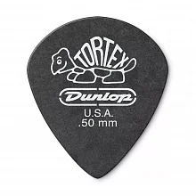 Dunlop 482P050 Tortex Pitch Black Jazz медиаторы, 0,5 мм