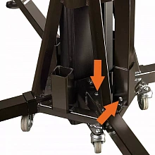 Dura Truss DT ST-5200P подъёмник с ручной лебёдкой, 200 кг 3