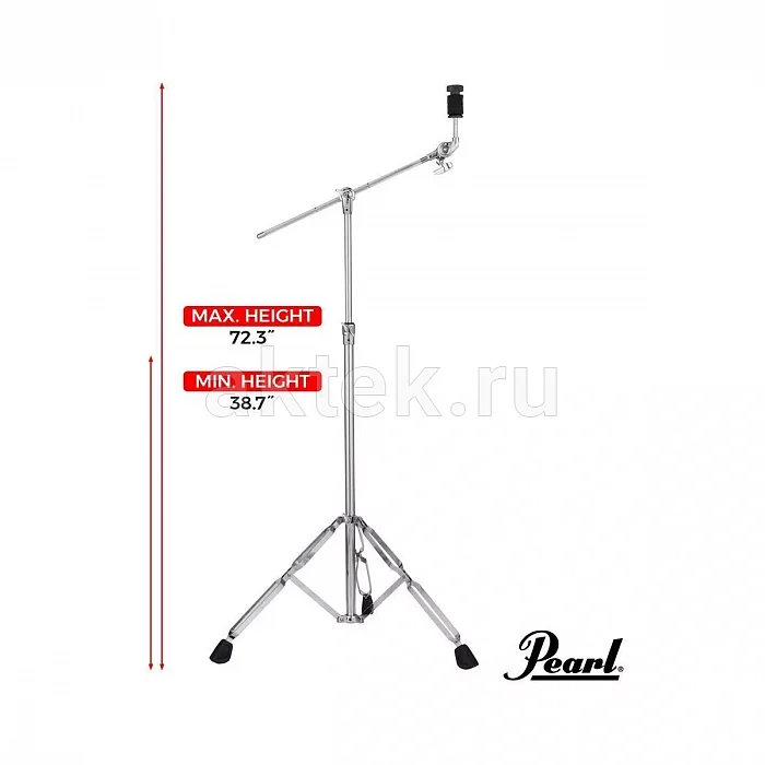 Pearl BC-820 двухсекционная стойка-журавль для тарелки 8