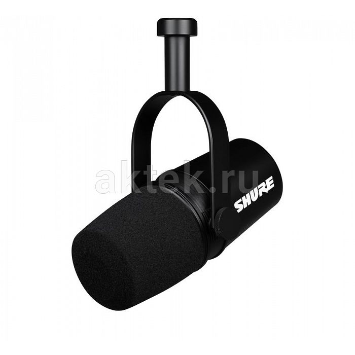 Shure MV7X Black динамический кардиоидный подкаст-микрофон с выходом XLR 4