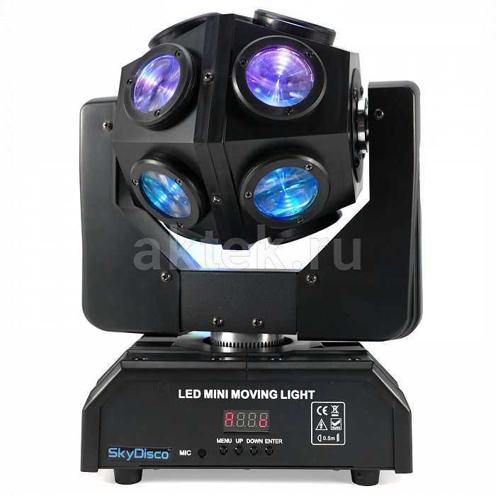 Вращающаяся голова SkyDisco 12 LED Moving Head 6