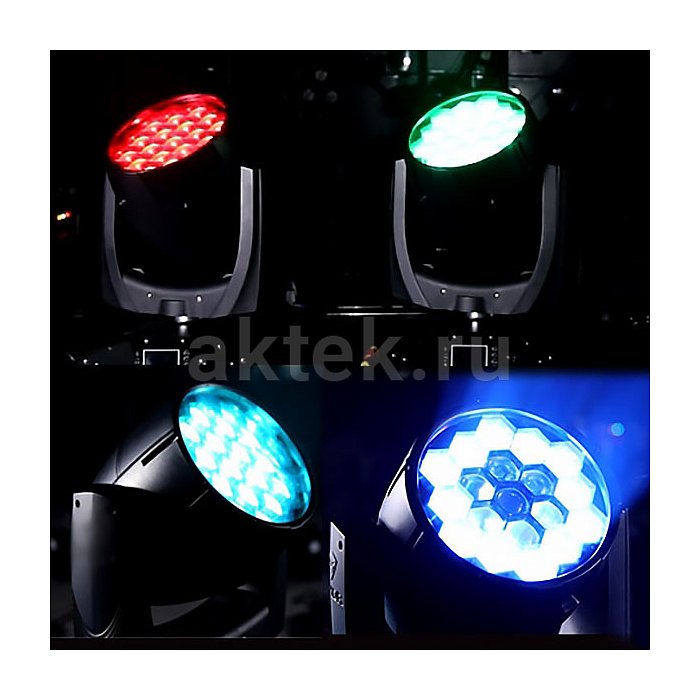 Вращающаяся голова SHOWLIGHT MH-LED 19х40 Zoom B-EYE 4