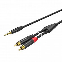 ROXTONE PACC150/2 аудиокабель Jack 3,5–RCA, 2 м
