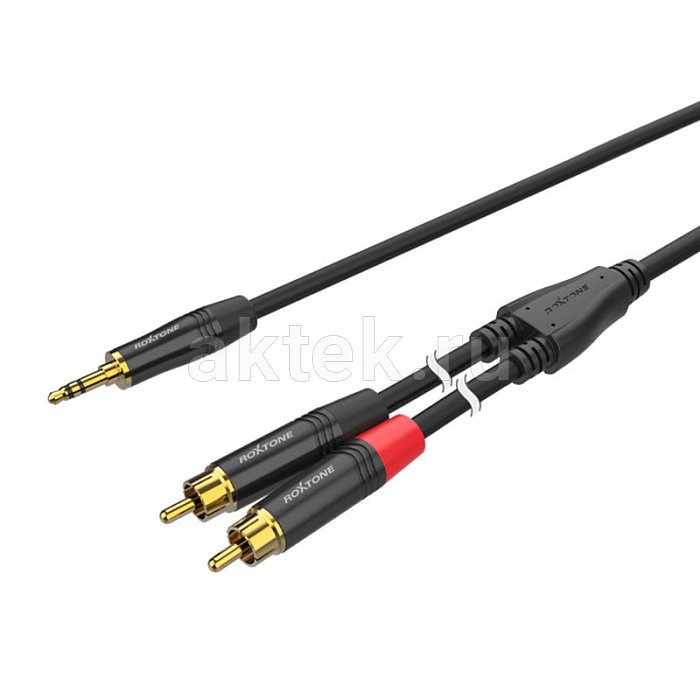 ROXTONE PACC150/2 аудиокабель Jack 3,5–RCA, 2 м
