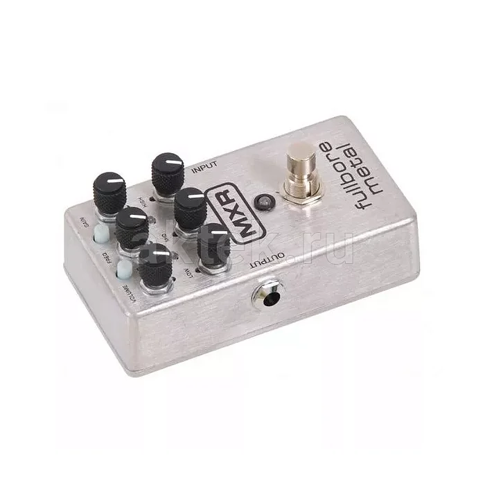 MXR M116 Fullbore Metal педаль хай-гейн-дисторшна с нойз-гейтом и Scoop 3