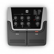 LD Systems FX 300 SET двухканальный вокальный процессор с педалью 2
