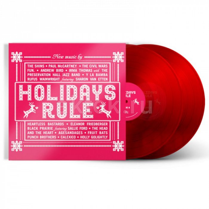 Виниловая пластинка V/A - HOLIDAYS RULE 180 GRAM RED VINYL 12"