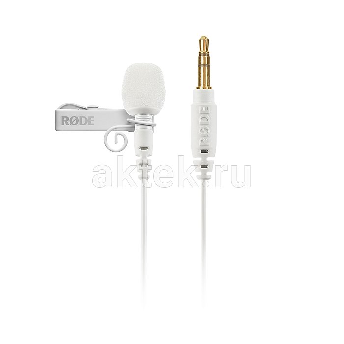 RODE Lavalier GO White петличный конденсаторный микрофон c разъём TRS