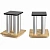 Стойка для акустики Radiotehnika T3B Silver/Wood