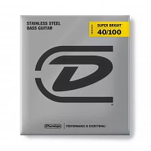 Dunlop DBSBN40100 Super Bright Nickel струны для бас-гитары, 40-100