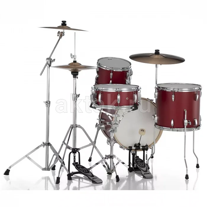 Pearl MT564/C-D747 компактная ударная установка Midtown, 4 барабана 8