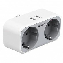 Сетевой фильтр Tessan TS-WS02DE01 Grey