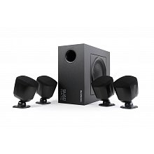 AuraSonics QUADRATE-BK комплект с сабвуфером 6,5" 80 Вт черный