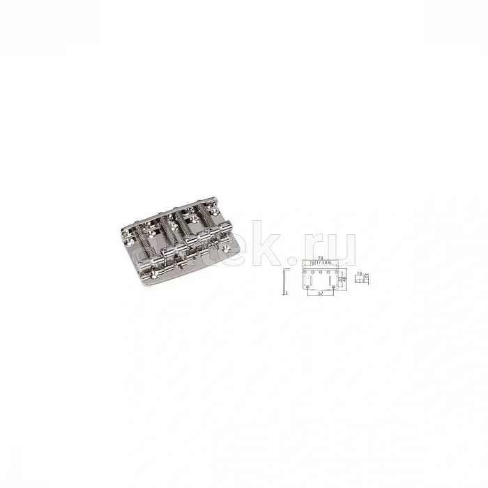 Gotoh 203B-4-C бридж для 4-струнной бас-гитары