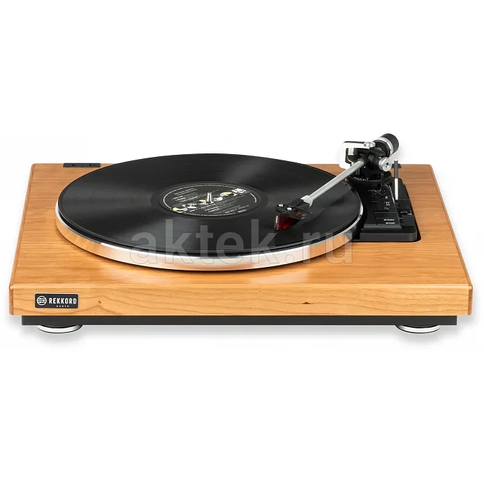Виниловый проигрыватель REKKORD Audio F400 Cherry wood