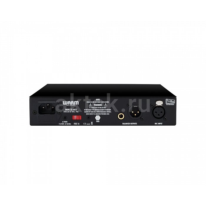 Предусилитель Warm Audio WA12 MKII Black 2