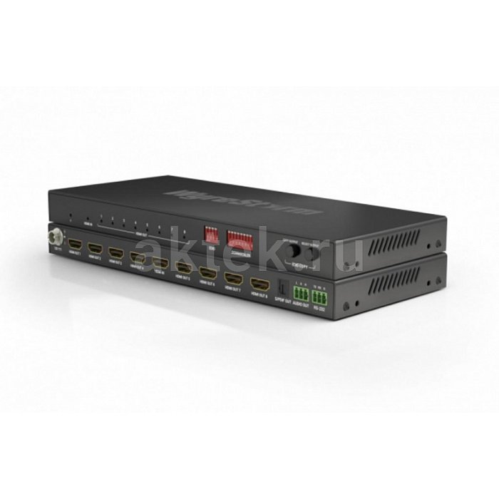Wyrestorm SP-0108-SCL HDMI-разветвитель 1×8, 4K60, масштабирование