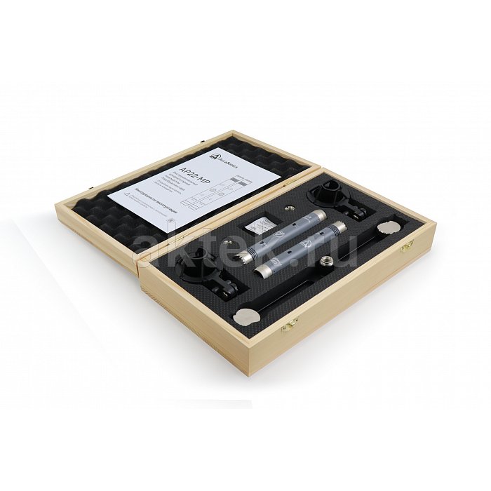 AuraSonics AP22-MP инструментальные студийные микрофоны, золотой 2