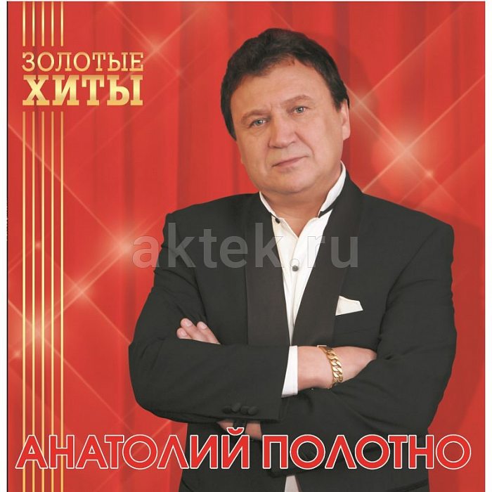 Виниловая пластинка АНАТОЛИЙ ПОЛОТНО - ЗОЛОТЫЕ ХИТЫ GOLD VINYL 12"
