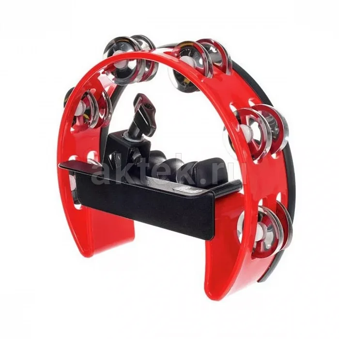 Pearl PTM-50SHR тамбурин с креплением и стальными джинглами 6